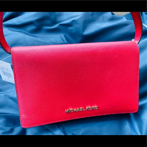 MICHAEL Michael Kors Handbags - SALE💥Michael KORS Crossbody Leather Clutch-Wallet